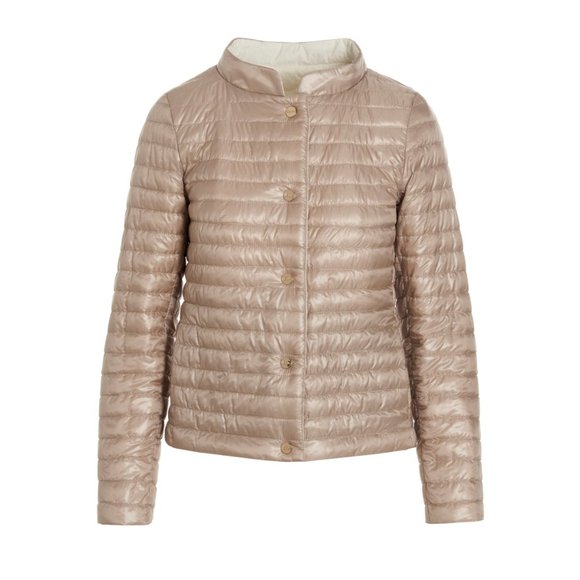 HERNO - Reversible Water Repellent Down Puffer Jacket - Size 8 BNWT - Picture 9 of 15